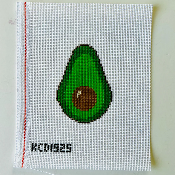 Avocado 13 Mesh 3" X 4"Moo Moo Designs