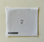 Single Letter Key Fob Insert Letter F 1 1/2" Round 18 Mesh SCT Designs (KCN)