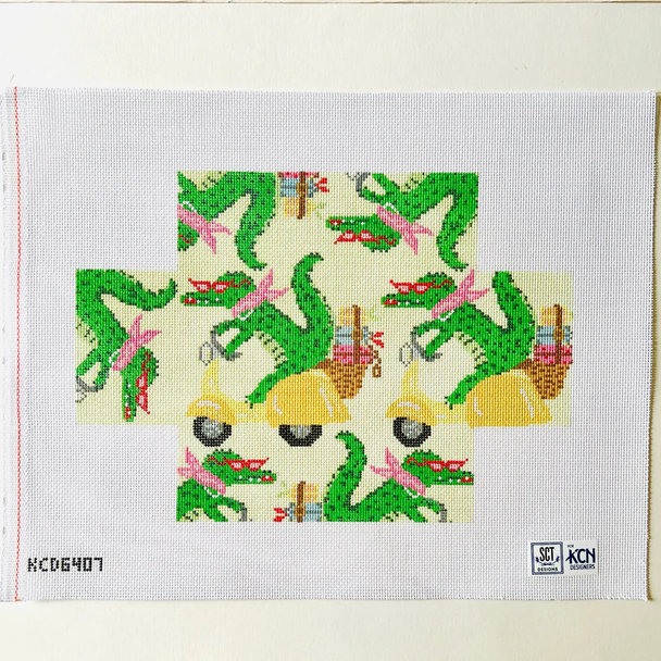 Vespa Crocodile Brick Cover 14 1/4" X 10" 13 Mesh SCT Designs (KCN)