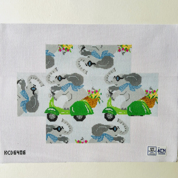 Vespa Elephant Brick Cover 14 1/4" X 10" 13 Mesh SCT Designs (KCN)