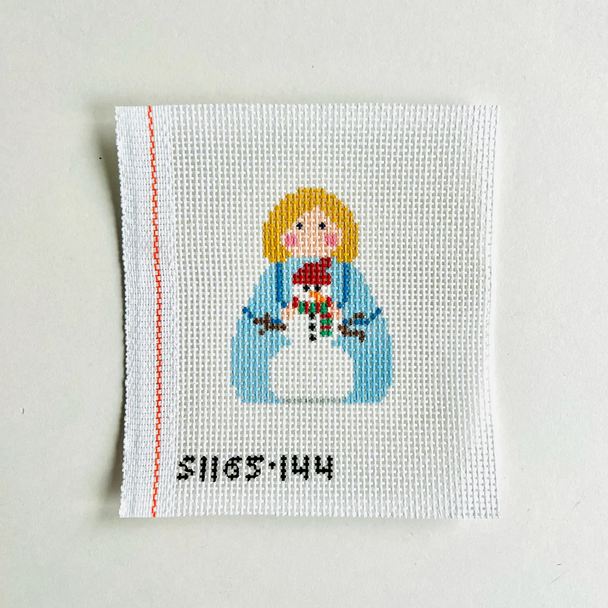 Snowman Angel 2 1/4" X 3" 13 Mesh STITCH-ITs SI165144