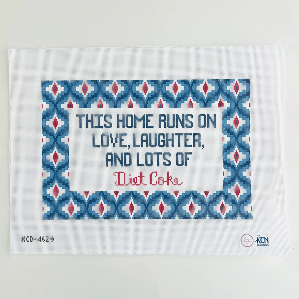 Love, Laughter and Diet Coke 14 1/2" X 10" 13  Mesh Susan Cowden Studio KCD4629