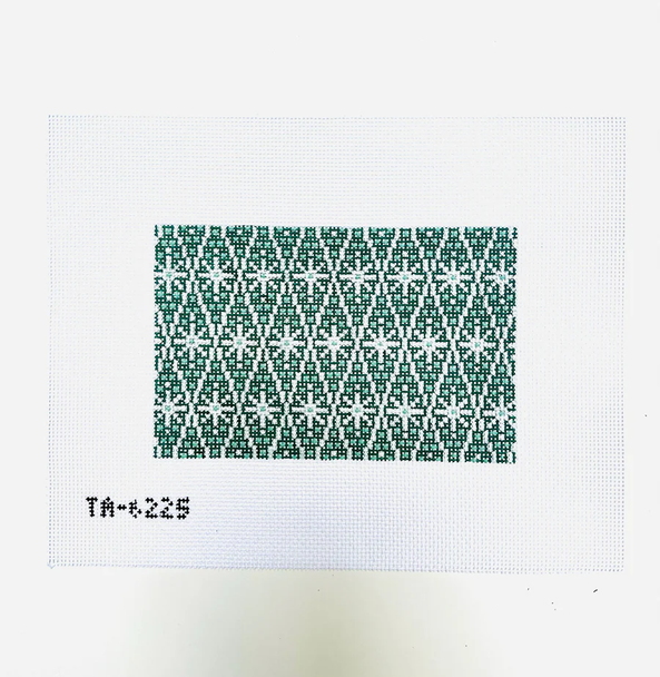 Star Argyle Acrylic Purse Insert Green 7" X 4 1/2" 13 Mesh Thorn Alexander (KCN) TA6225