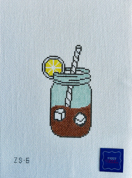Sweet Tea 2 1/2" X 4 1/2"18  Mesh Ziggy Stitches ZS6