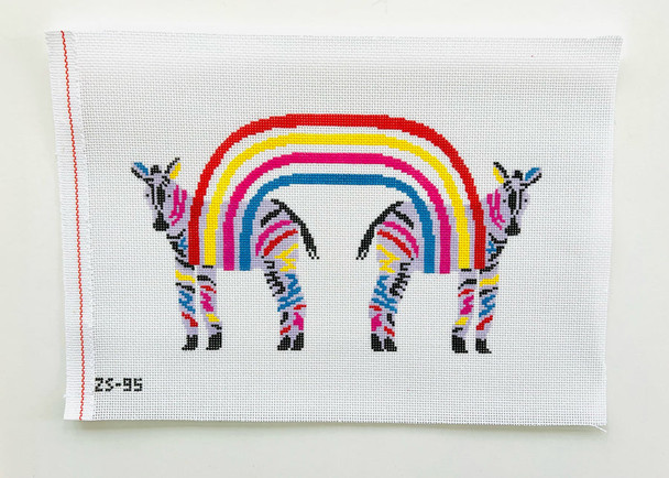 Over the Zebra 13" X 8" 13 Mesh Ziggy Stitches  ZS95