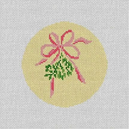 CM113 Mistletoe Round 4" x 4" 18 Mesh Camilla Moss