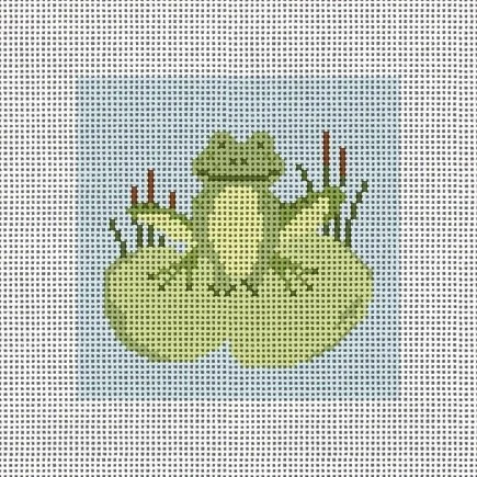 MCD34 Frogs 4.5 x 4.5 13 Mesh Mary Cam Designs
