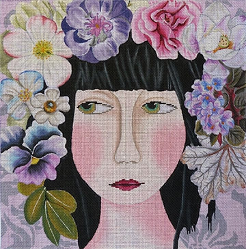 Beautiful Women 1007c Violet Mesh Lani Enterprises