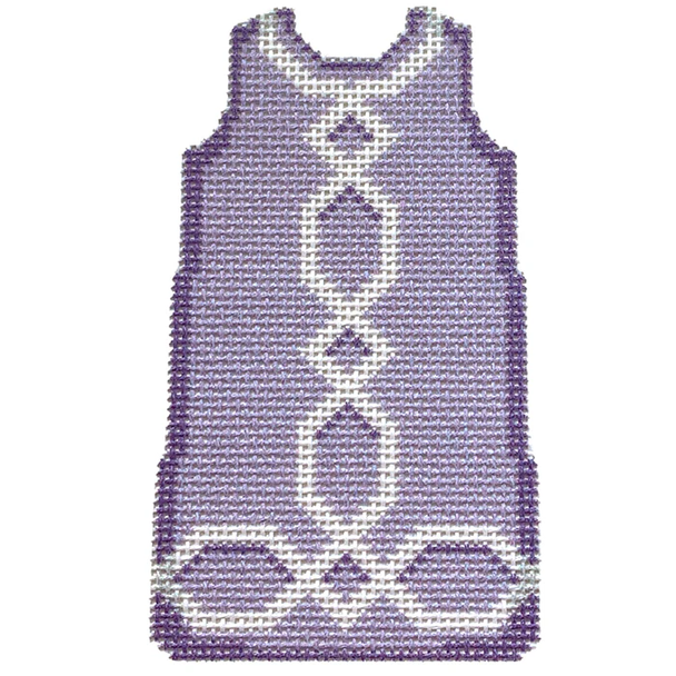 NTG TS221 - Lavender Lattice Mini Shift 2.25" x 4" 18 Mesh Two Sisters Designs