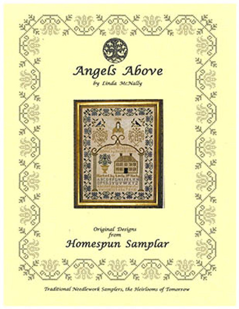 Angels Above by Homespun Samplar 98-1445