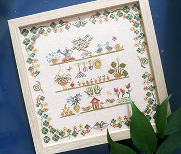 In The Greenhouse by Mojo Stitches 25-1639