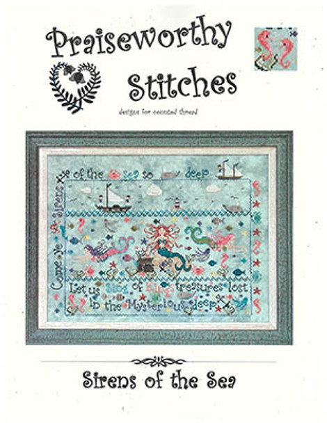Sirens Of The Sea 226w x 199h by Praiseworthy Stitches 25-1831