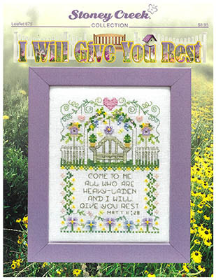 I Will Give You Rest 63w x 91h by Stoney Creek Collection 25-1498