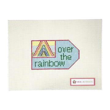 OVER THE RAINBOW 5 x 3  13 Mesh MIMI IN STITCHES