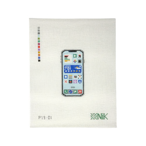 CELL PHONE 2 x 4 18 Mesh NIKSTITCH