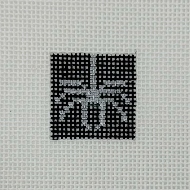 Spider 1 Inch Square - BW526  18 mesh Blue Waters Needlepoint