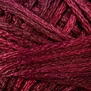 S78 Aged Wine 23 Yard Per Ball Silk Floss Valdani