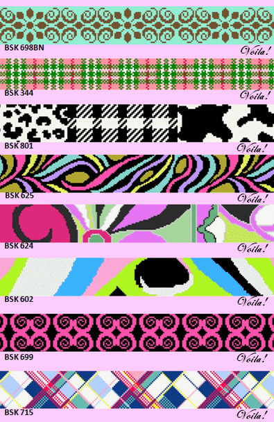Belt Geometric BSK 801  45.5 x 1.5 18 Mesh Voila