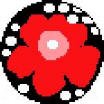 Ornament RR700R 3" Round Mesh Voila