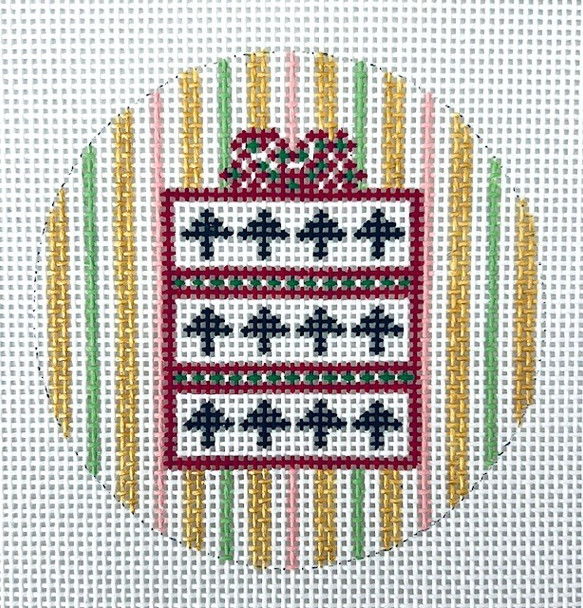 Christmas CRS 9 Gift Traditional 4" Round 13 Mesh Kangaroo Paw Designs