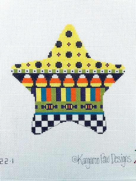 Halloween HS22 1 Halloween star-Candy 5 x 5 18 Mesh Kangaroo Paw Designs