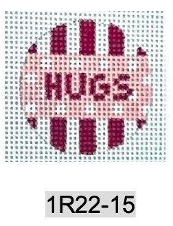 Small Insert 1R22 15 fob insert HUGS 1.5" round 18 Mesh Kangaroo Paw Designs