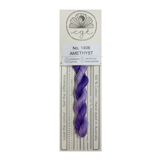 1406 AMETHYST Cottage Garden 6 stranded Thread