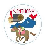 BT755 Kentucky 4" diameter 18 Mesh Kathy Schenkel Designs