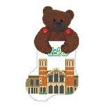 CM477U UCLA w/Bruin 4 x 4 18 Mesh Kathy Schenkel Designs