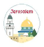 BT977 Jerusalem 4" Diameter 18 Mesh Kathy Schenkel Designs