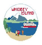 BT915 Whidbey Island 4" Diameter 18 Mesh Kathy Schenkel Designs