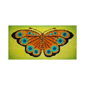 EYEGASS CASES & PURSES C065 Peacock Butterfly 18 Mesh JP Needlepoint (2022)