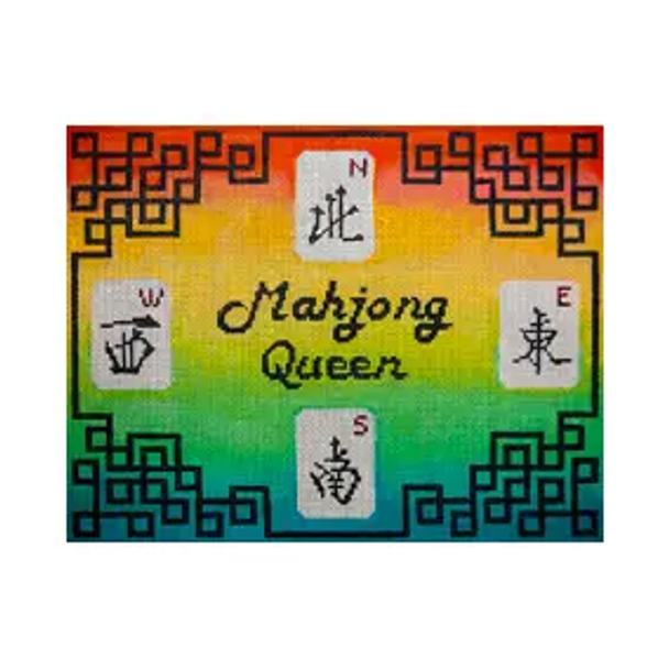 QUOTE Q053 Mahjong Queen 18 Mesh JP Needlepoint