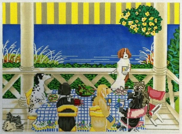 CB-PL 04 Maggie's Table 18  Mesh 12.75 x 9" Ciao Bella Designs