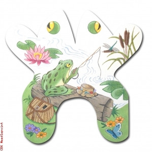 M134 Fishing Frog 18 Mesh 14.5 x 14.5 Eddie & Ginger