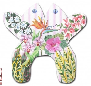 M147 Southern Flower Frog 13 Mesh 15 x 14.5 CBK Eddie & Ginger 