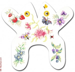 M105 Baby Flower Frog 18 Mesh 11 x 11 Eddie & Ginger