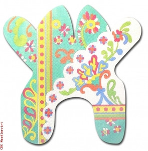 M106 Art Nouveau Frog 13 Mesh 14.5 x 14.5 Eddie & Ginger