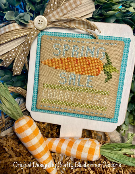 Spring Carrot by Crafty Bluebonnet Designs
