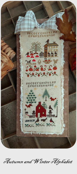 Autumn And Winter Alphabet by Nikyscreations 25-2798