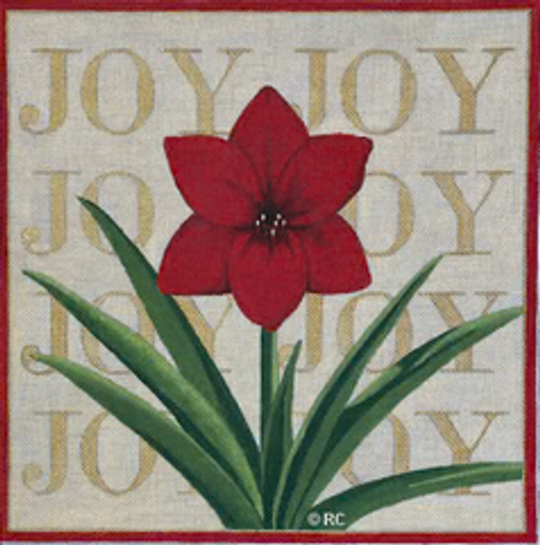HO2022 AMARYLLIS JOY 12 X 12 18 MeshRaymond Crawford Designs
