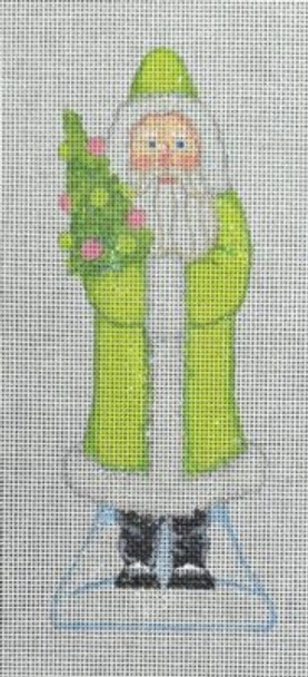 HO2354 GREEN BELSNICKLE  7 inches tall, 18 Mesh Raymond Crawford Designs