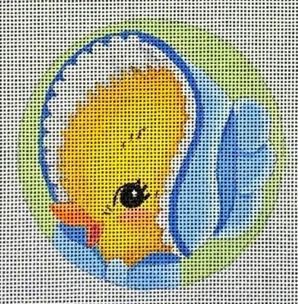 HO2522 EASTER BONNET #3 4 inch round, 18 Mesh Raymond Crawford Designs