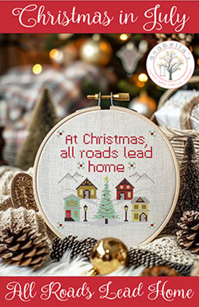Christmas In July All Roads Lead Home 80w x 80h by Anabella's 25-2273