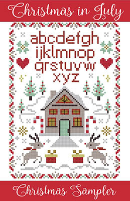 Christmas In July Christmas Sampler 80w x 112h by Anabella's 25-2270