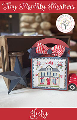 July Tiny Monthly Marker 64w x 65h by Anabella's 25-2296