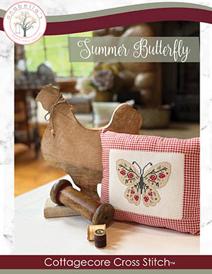 Summer Butterfly - Cottagecore 72w x 72h by Anabella's 25-2145