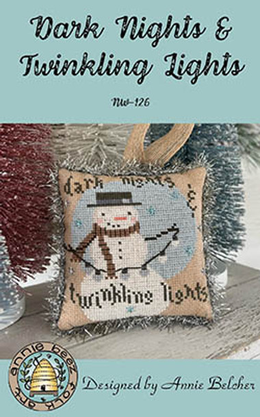 Dark Nights And Twinkling Lights 72w x 72h by Annie Beez Folk Art 25-1992