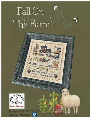 Fall On The Farm 190w x 210h by Finally A Farmgirl Designs 24-2543 YT