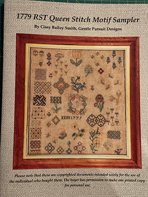 1779 RST Queen Motif Sampler by Gentle Pursuit Designs 25-2034